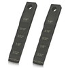 2130 Small Pipe Spacer Wedge Stepped Gauge, (3/4" x 4")