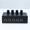 Stereo Input TRS Jack 1/4" Splitter 4X Micro amp 1