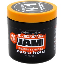 Lets Jam Shine & Conditioning Gel Extra Hold 4.4 oz. Jar