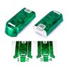 WRAPGRADE Stickers Compatible with DJI NEO Two Batteries (Emerald Skull)