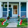 GSYLPFT 12 Pack Mexican Flags on Sticks Mexico Small Mini
