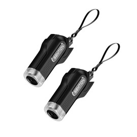 SEMTION Window Glass Breaker Seatbelt Cutter 2 in 1 Car Emergency Escape Tool with Keychain (Upgraded Version) Black-2pcs