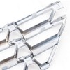 G-PLUS Grille Insert Chrome Snap On Front Lower Compatible With