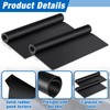 Fabbay 2 Pcs Silicone Rubber Sheet Flexible High Temp Gasket