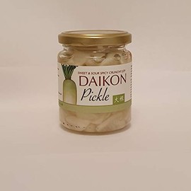 Kimchi with Everything Unpasteurised Daikon Mooli Pickle, 260 g