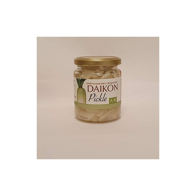 Kimchi with Everything Unpasteurised Daikon Mooli Pickle, 260 g