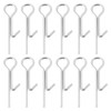 YINETTECH 100pcs 18.8mm Fishing Stinger Spikes Connecting Pins Needle for