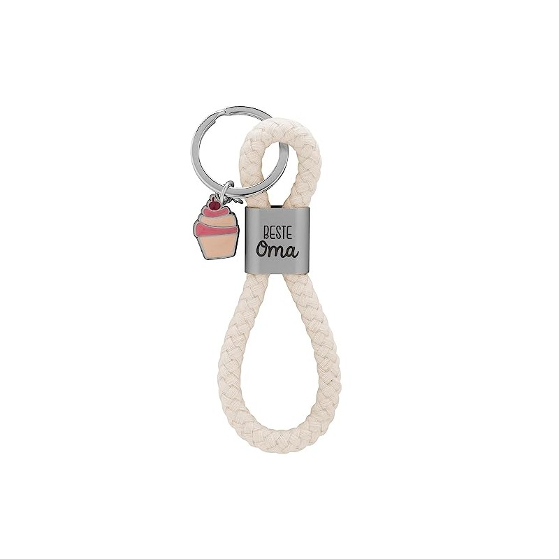 GRUSS & CO Loop Key Ring Pendant Consisting of a