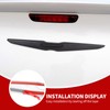 JeCar Front Bumper Grille Rear Trunk Emblem Badge Trim Cover