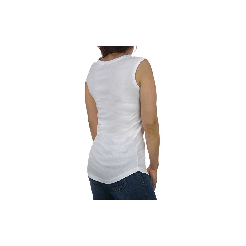 DivaDesigns Flower in her Hair Rhinestone Bling Scoop Neck Sleeveless