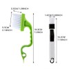 Crevice Gap Cleaning Brush Tool, 6pcs Hand-held Groove Gap Cleaning