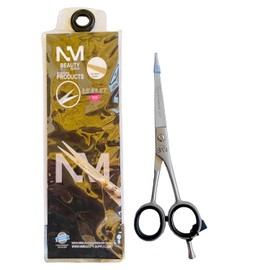 Professional Special Premium Cut Barber Scissor 5.5" Stainless Steel Hair Cutting Shears, Ideal for Salon Barbers, Men, Women, Kids, and Adults - Hairdressing Barber Hair Scissor by NM Beauty