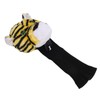 Golf Club Head Cover Plush Nylon Cute Tiger Head Protective