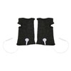 2pcs Conductive Wristband Reduce Pain Swelling Silver Fiber Elastic for