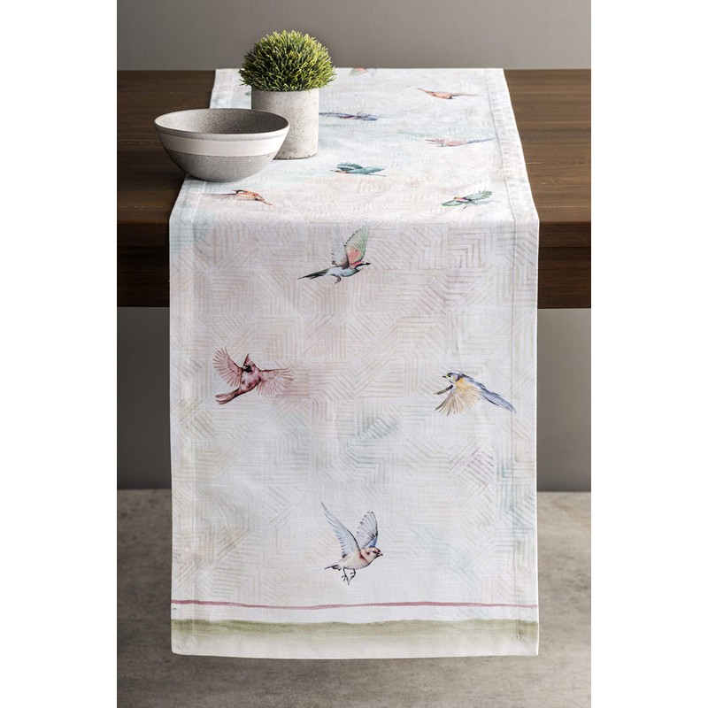 Maison d' Hermine Table Runner 37cm x 180cm 100% Cotton