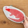 Kusuhashi Crest Woven Morita MiW Pouch Komodo Dragon Blue A-65935-90-B