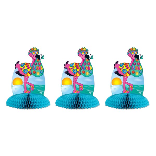 Beistle Flamingo Centerpiece Pack of 3