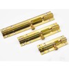 2pcs Door Bolt Brass Barrel Slide Lock with Screws for