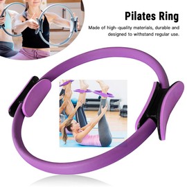 Karlak Yoga Sets for Women Pilates at Home Equipment Pilates Magic Ring Booty Bands for Working Out Glutes Yoga Ball 25cm Figure 8 Resistance Band Yoga Bands for Stretching