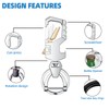 Mtverver Heavy Duty Key Chain with (1 key ring and