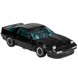 Transformers Collaborative Knight Rider x Toy, Autobot Agent Knight 6.5-inch Action Figure, 8+