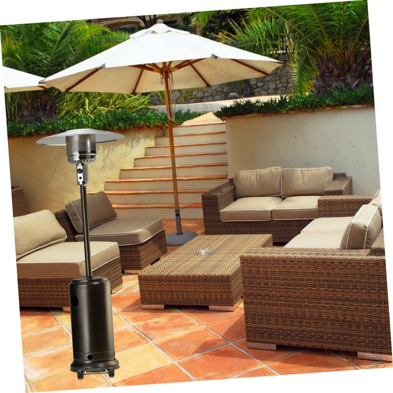 Gatuida Patio Heater Wheel Kit Replacement Parts for Outdoor Heater