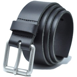 Ashford Ridge 38mm Full Grain Leather Roller Buckle Belt - Made in England