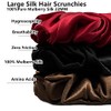 Suncdelv Silk, coleteros 100% de seda para el cabello, 22
