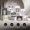 KISS Triple Push-Up, False Eyelashes, 'Babydoll', 12mm-14mm, Includes 4 pairs