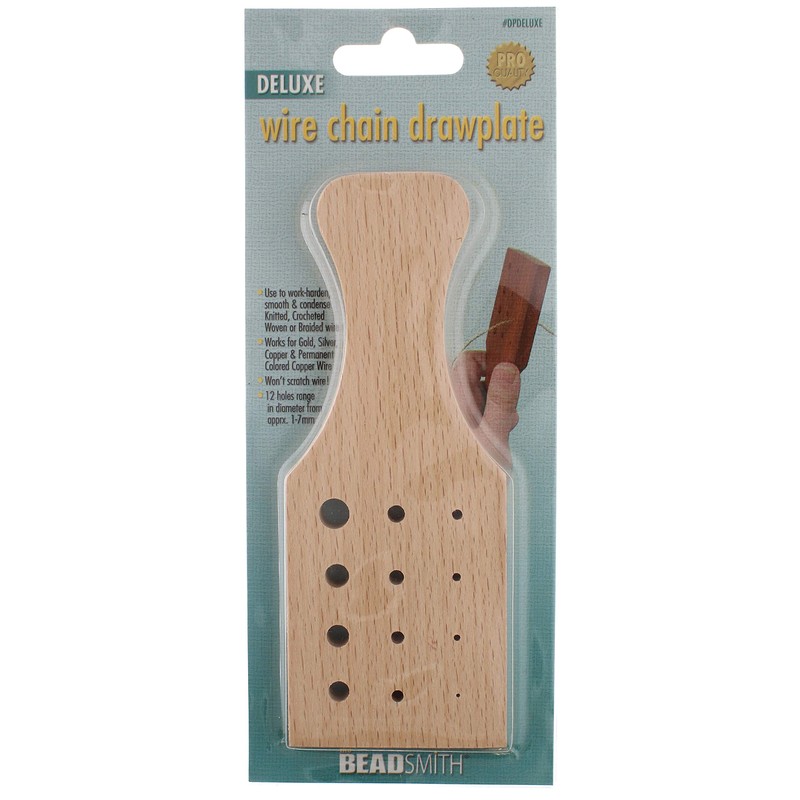 Beadsmith Wood Wire Draw Plate