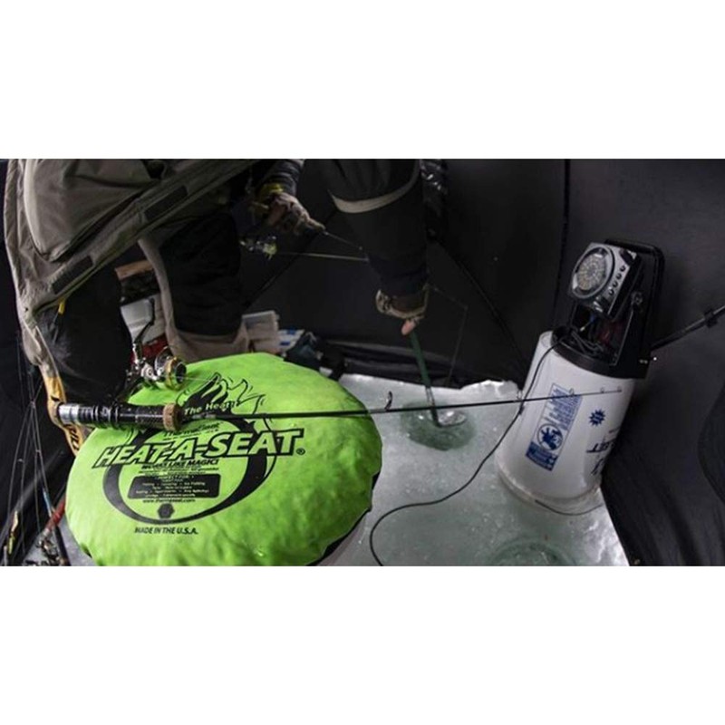 ThermaSeat HEAT-A-SEAT Heat Seat Black/Neon Green