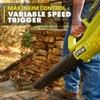 RYOBI 40-Volt Cordless Variable-Speed 120 MPH 550 CFM Leaf Blower