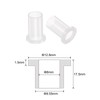 QUARKZMAN Flange Sleeve Bearings 8 mm ID 9.55 mm OD