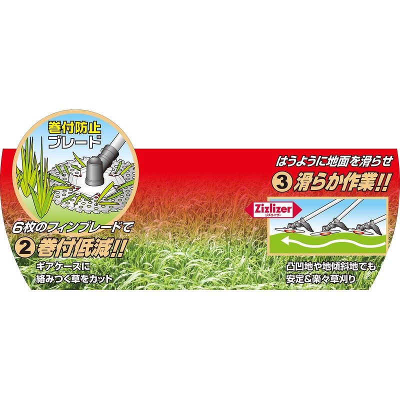 Safety 3 Grass Cutting Tri-Crown, Zizzurizer and Anti-Wrap Blade Set,