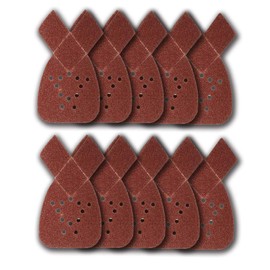 10PCS Mouse Sanding Sheets 180 Grit Fit Black and Decker Detail Palm Sander