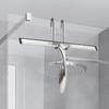 Simtive Shower Door Hooks (3-Pack), Towel Hooks for Bathroom Frameless