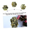 ULTECHNOVO 1Pc Creative Merlion Statue Decorative Bronze Metal Artware for