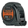 Truper FCN-8M flexómetro cinta negra 8M 27 Mm 11747