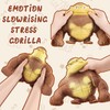 Herbst Stress Gorilla, Funny Brown Monkey Stretch Gorilla Rubber Monkey