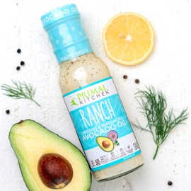 Primal Kitchen Ranch Salad Dressing & Marinade made with Avocado Oil, Whole30 Approved, Paleo Friendly, and Keto Certified, 8 Fluid Ounces, Pack of 2