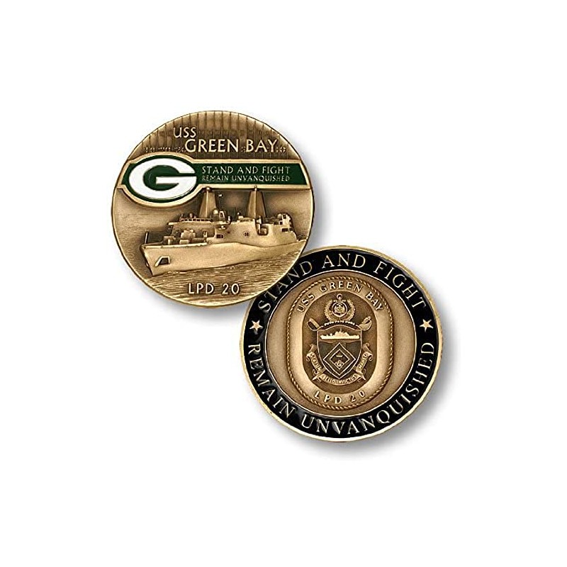 USS Green Bay (LPD-20) Challenge Coin
