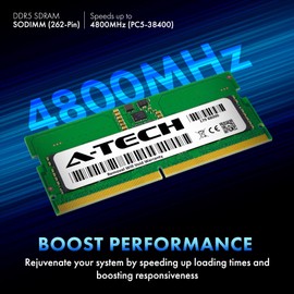 A-Tech 16GB Kit (2x8GB) RAM for Acer Aspire Go 15 AG15-51P Laptop | DDR5 4800MHz PC5-38400 SODIMM 1.1V 262-Pin Non-ECC SO-DIMM Memory Upgrade