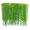 Attuslla Model Miniature Bamboo Trees, Green Plastic Bamboo Trees for
