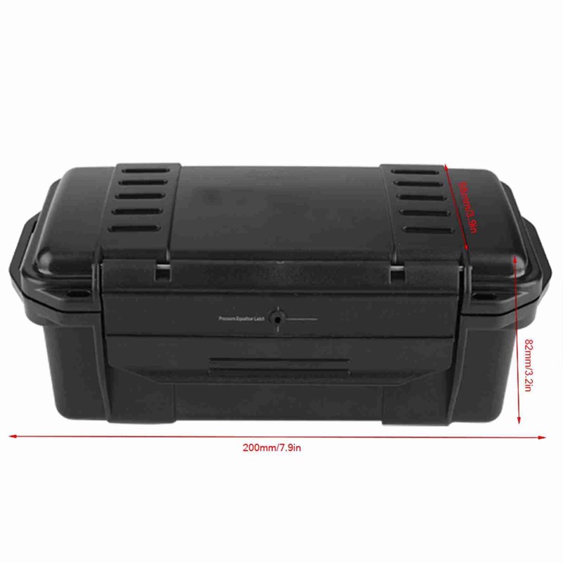 Tbest Troc Waterproof Outdoor Box - Shockproof, Airtight, Survival Box