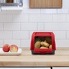 ARTECSIS Potato Storage Box, Red, for approx. 2.5 kg Potatoes,
