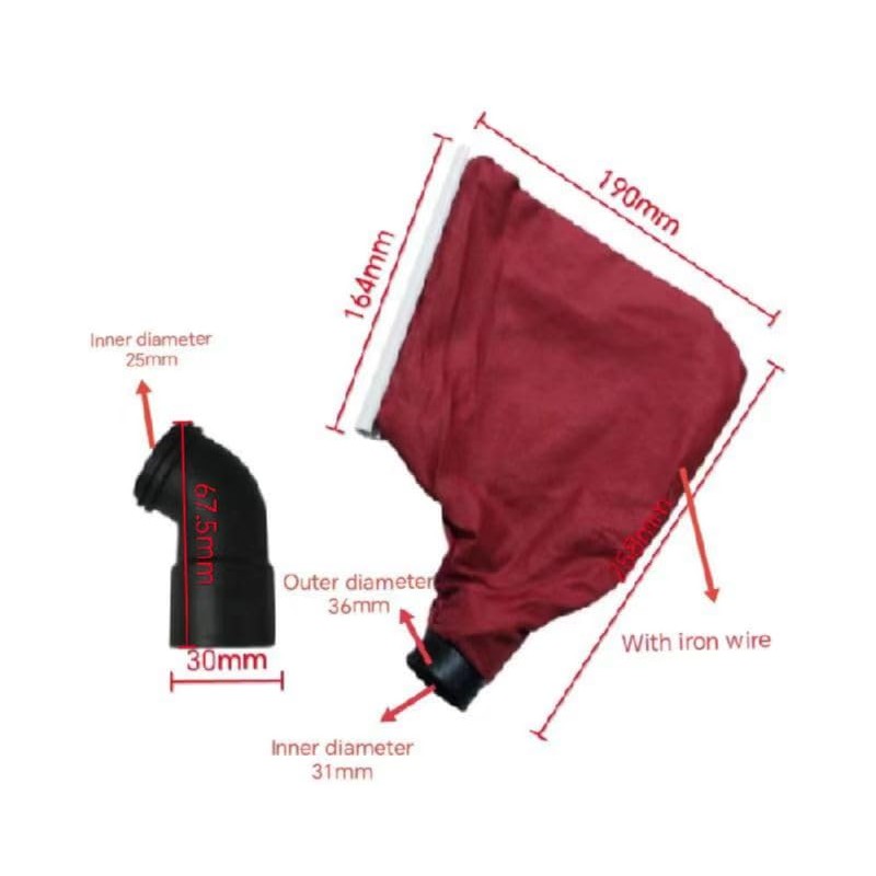 9403 9401 Dust Bag With Connector for Makita Belt Sander，can