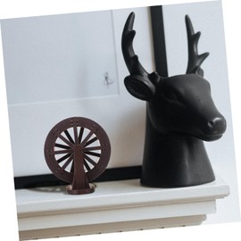 iplusmile 4pcs DIY Rotating Water Wheel Fountain Decor Vintage Style Tabletop Ornament for Fish Tank Desktop Easy to Assemble Water Feature Elegant Wheel Replacement for Cheerful Atmosphere