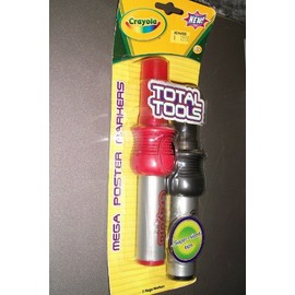 Crayola Total Tools Mega Poster Markers Pack of 2