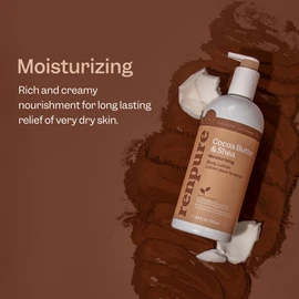 RENPURE Cocoa Butter & Shea Butter Body Lotion for Very Dry Skin, 24oz | Rich, creamy care delivers long-lasting moisture, leaving areas softer, smoother, deeply nourished, and comfortably hydrated