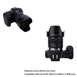 RF 35mm Tulip Flower Lens Hood Shade Fit for Canon RF 35mm F1.8 Macro is STM Lens Replaces Canon EW-52 Hood on Canon EOS R6 R5 RP R Cameras